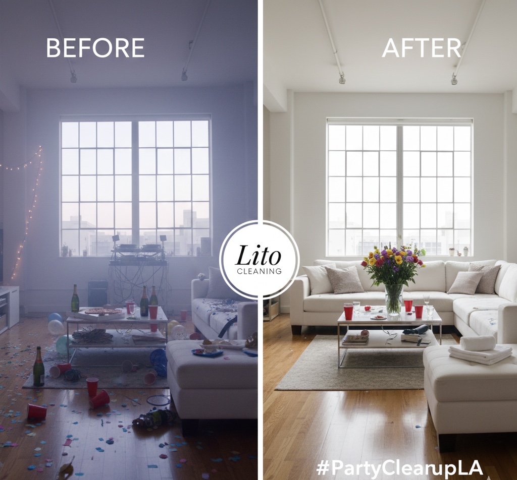 After-party cleaning service Los Angeles